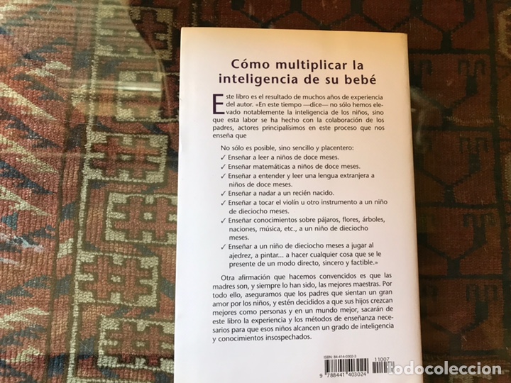 Libros: C&oacute;mo multiplicar la inteligencia de su beb&eacute;. Glenn Dowan. - Foto 2