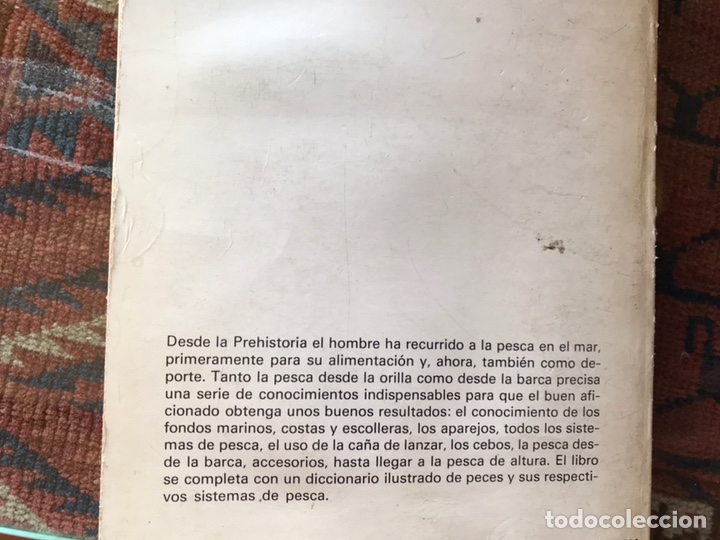 Libros: El Libro de la pesca en el mar. Alcide Mazzanti - Foto 2