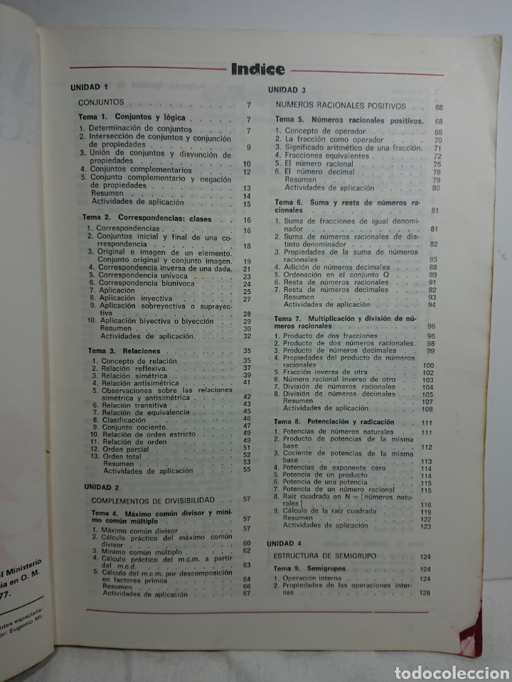 Libros: Matem&aacute;ticas, Santillana 6&deg; EGB, 1980 - Foto 4