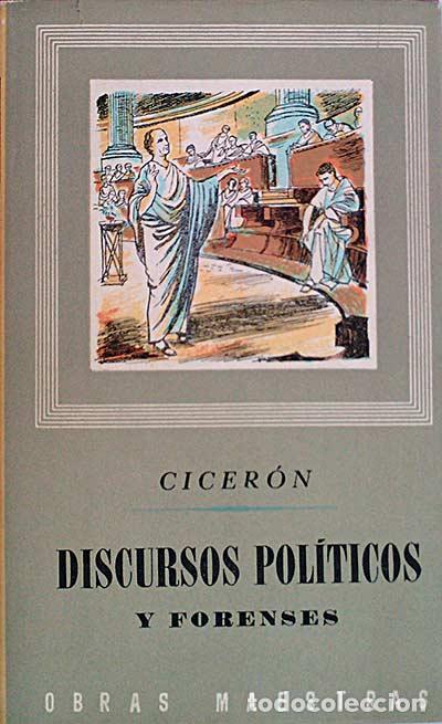 Libros: Discursos pol&iacute;ticos y forenses. - Cicer&oacute;n. - Foto 1