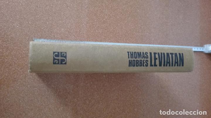 Libros: THOMAS HOBBES LEVIATAN O LA MATERIA,FORMA Y PODER DE UNA REPUBLICA,ECLESIASTICA Y CIVIL 1990 - Foto 4