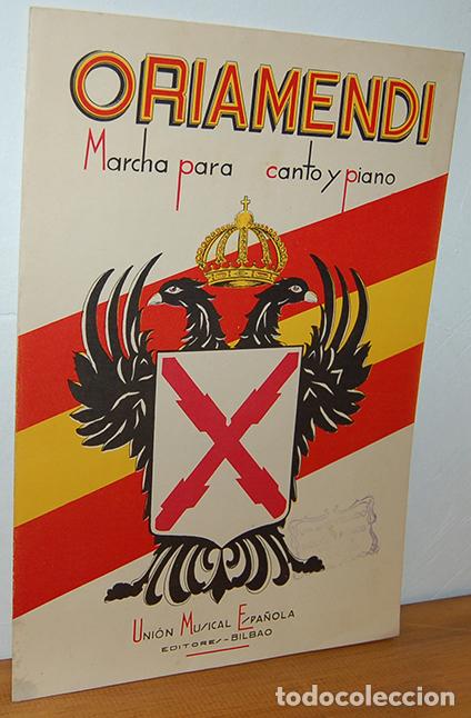 Libros: ORIAMENDI. MARCHA para canto y piano - Foto 1