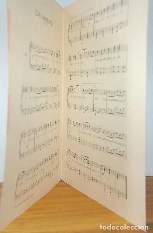 Libros: ORIAMENDI. MARCHA para canto y piano - Foto 3