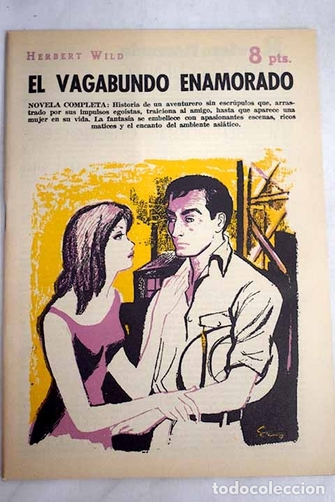 Libros: El vagabundo enamorado: novela completa.- Wild, Herbert - Foto 1