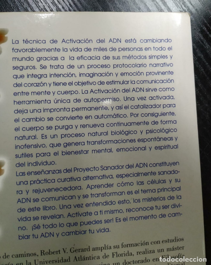 Libros: CAMBIA TU ADN, &iexcl;CAMBIA TU VIDA! - GERARD, ROBERT V. - Foto 4