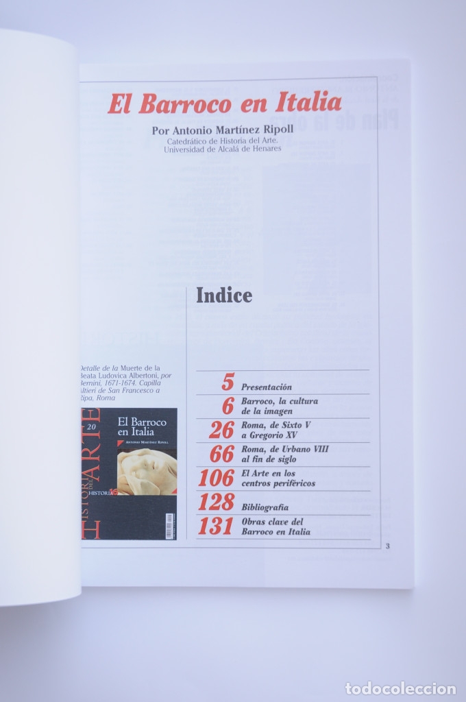 Libros: El Barroco en Italia - MART&Iacute;NEZ RIPOLL, Antonio - Foto 2