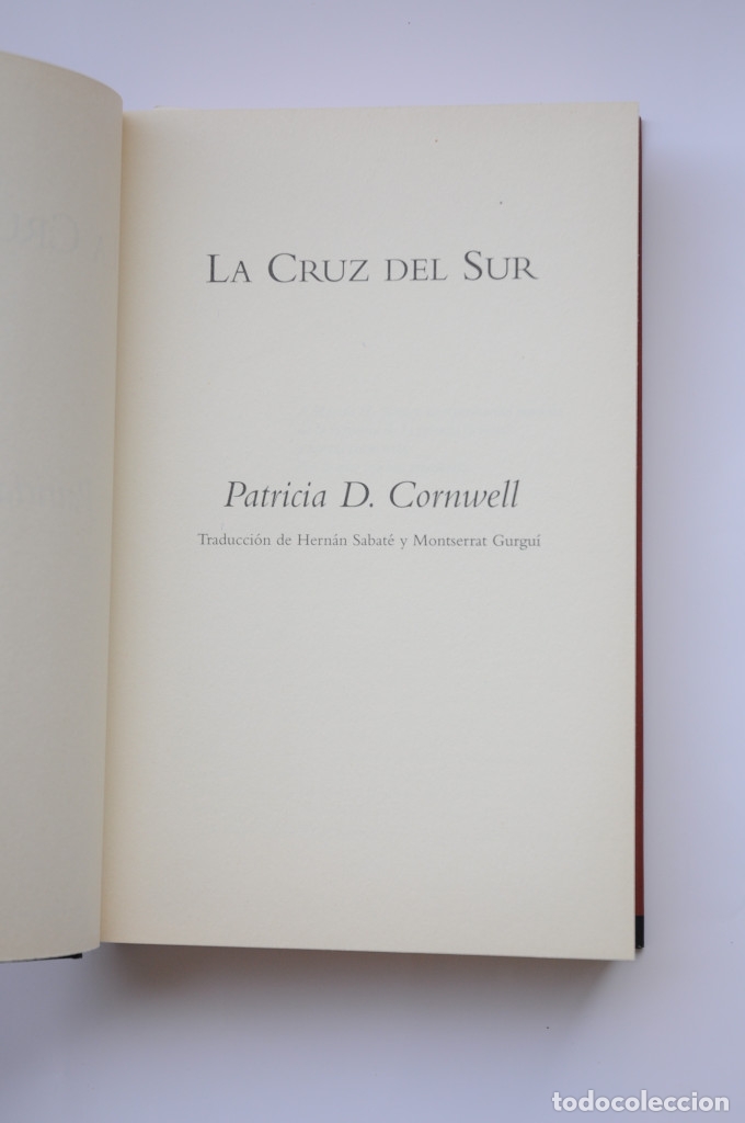 Libros: La cruz del sur - CRONWELL, Patricia D. - Foto 2