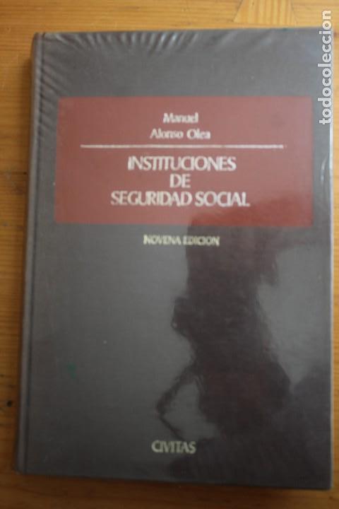 Libros: INSTITUCIONES DE LA SEGURIDAD SOCIAL MANUEL ALONSO OLEA - Foto 1