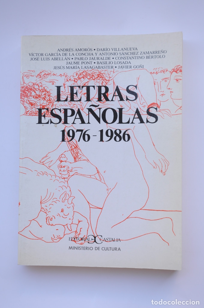 Libros: Letras espa&ntilde;olas, 1976 - 1986 - AUTORES VARIOS - Foto 1