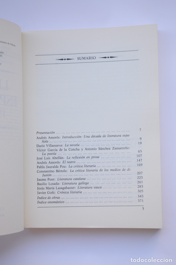 Libros: Letras espa&ntilde;olas, 1976 - 1986 - AUTORES VARIOS - Foto 3