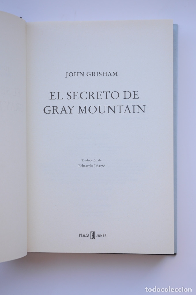 Libros: El secreto de Gray Mountain - GRISHAM, John - Foto 3