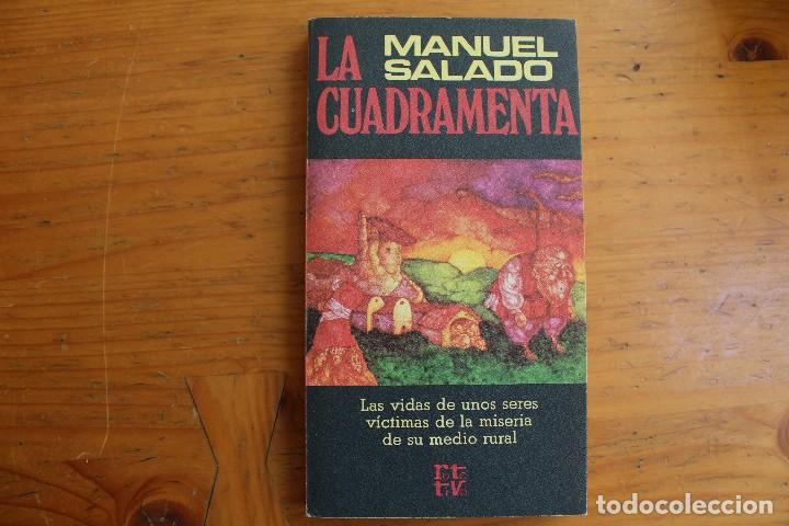Libros: LA CUADRAMENTA  MANUEL SALADO - Foto 1