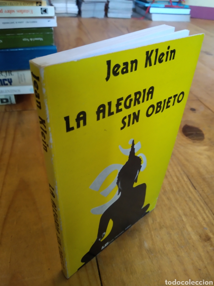 Libros: LA ALEGR&Iacute;A SIN OBJETO. JEAN KLEIN #0767 - Foto 1