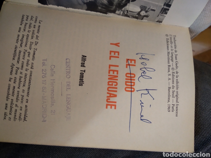 Libros: EL O&Iacute;DO Y EL LENGUAJE. A. TOMATIS #0696 - Foto 2