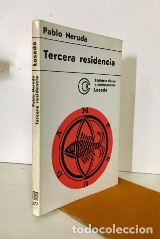 Libros: Tercera residencia.(1935-1945) - NERUDA, Pablo - Foto 1