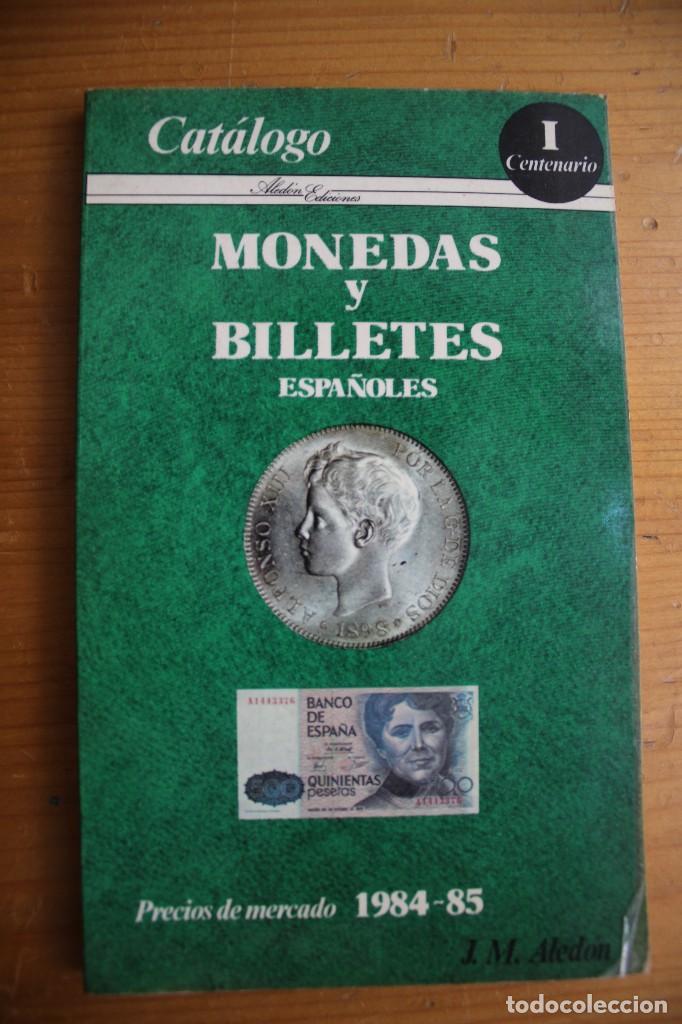 Libros: CATALOGO MONEDAS Y BILLETES 1985 - Foto 1