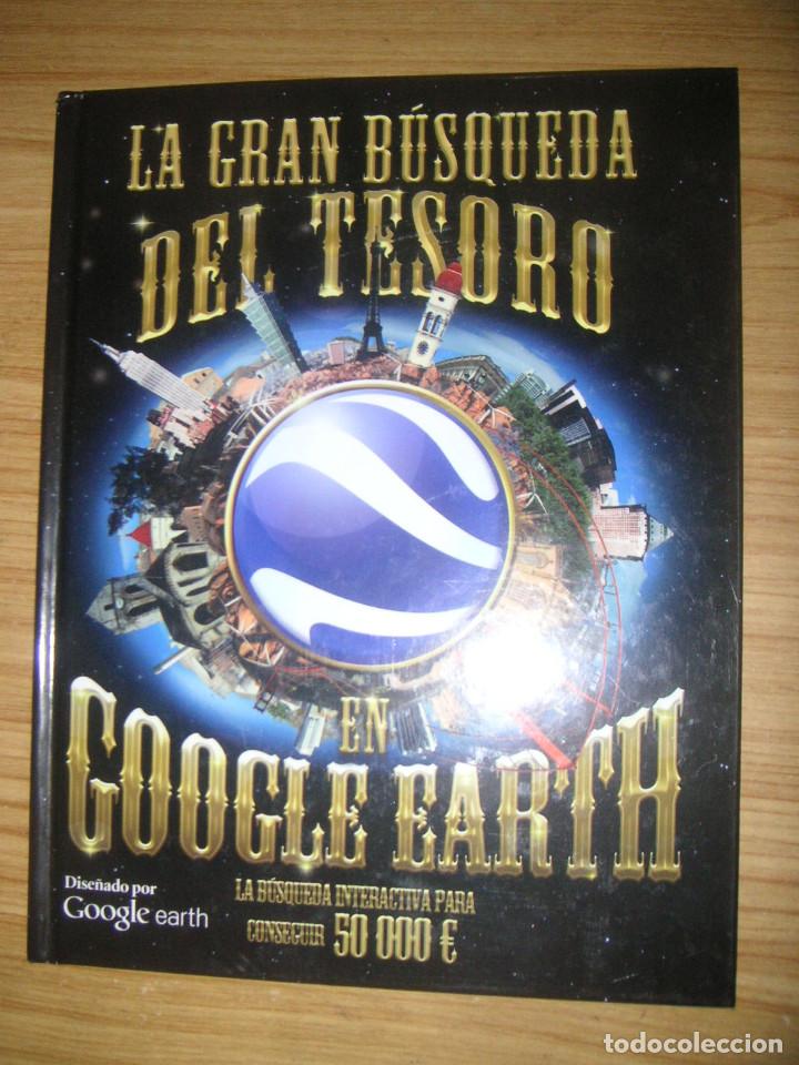 Libros: La gran b&uacute;squeda del tesoro en Google Earth - libro interactivo - Foto 1