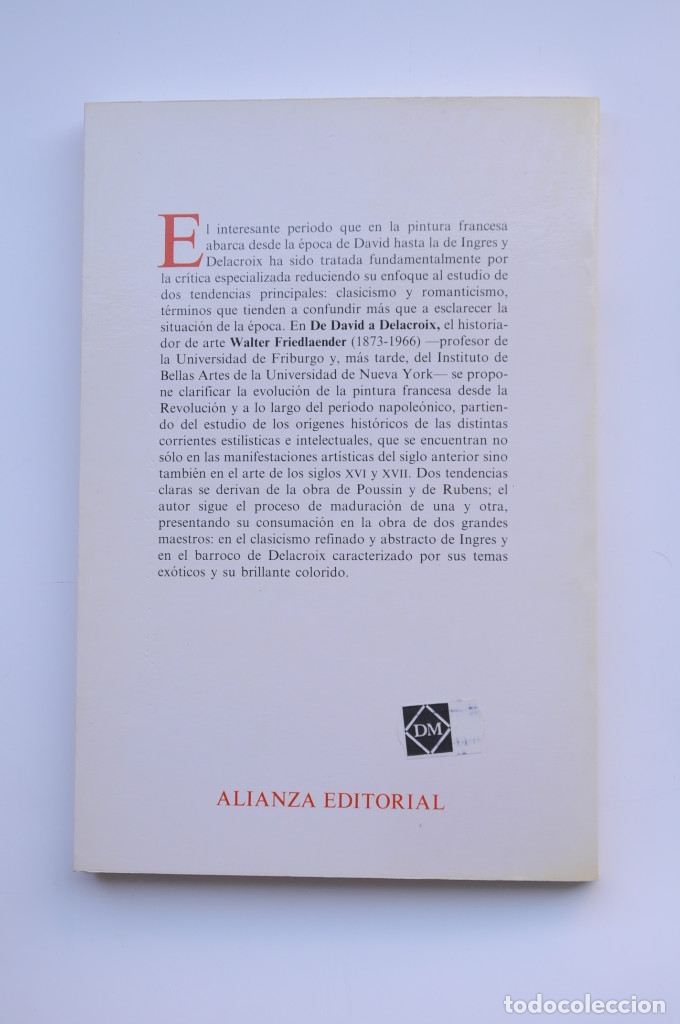 Libros: De David a Delacroix - FRIEDLAENDER, Walter - Foto 6