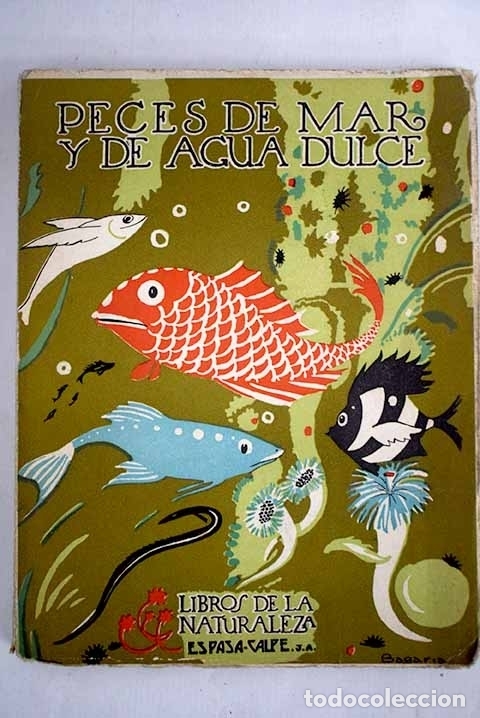 Libros: Peces de mar y de agua dulce.- Cabrera, &Aacute;ngel - Foto 1