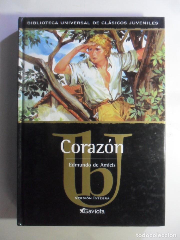 Libros: CORAZON - VERSION INTEGRA - EDMUNDO DE AMICIS - ED. GAVIOTA - 2001 - Foto 1