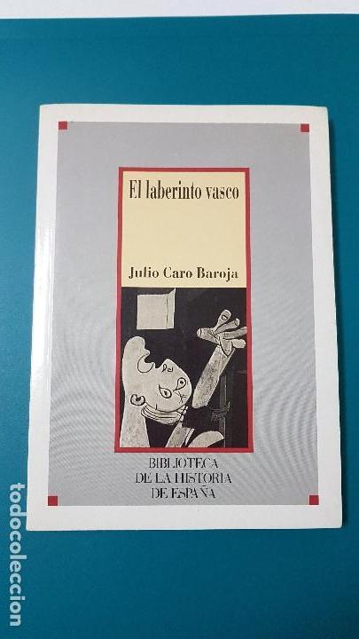 Libros: EL LABERINTO VASCO - JULIO CARO BAROJA - Foto 1