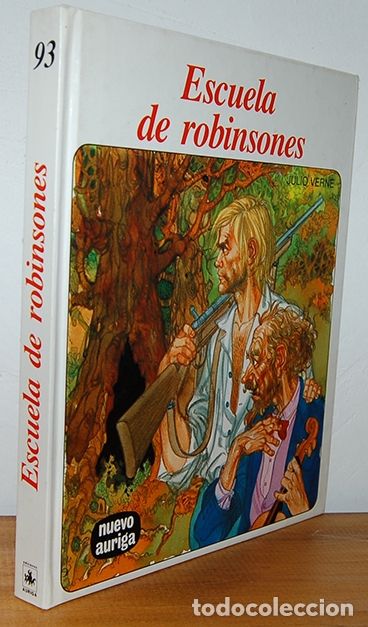 Libros: ESCUELA DE ROBINSONES - JULIO VERNE - Foto 1