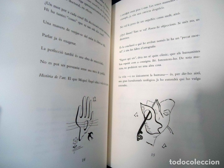 Libros: JOAN FUSTER - POQUES PARAULES. SUECA, 2006. - Foto 3
