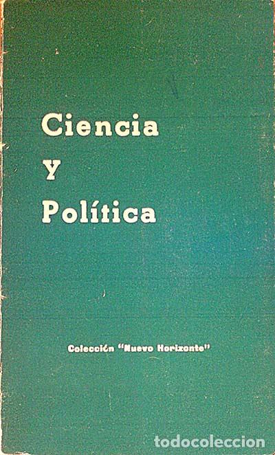 Libros: CIENCIA y POLITICA - ANONIMO - Foto 1