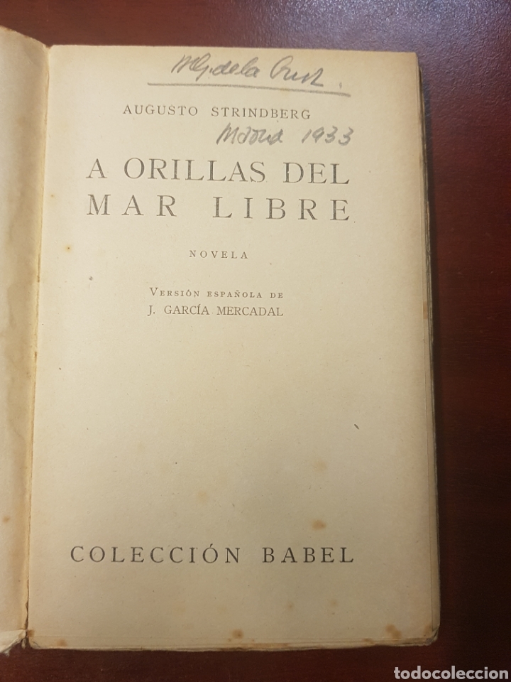 Libros: A orillas del mar libre - Augusto Strindberg - Foto 3