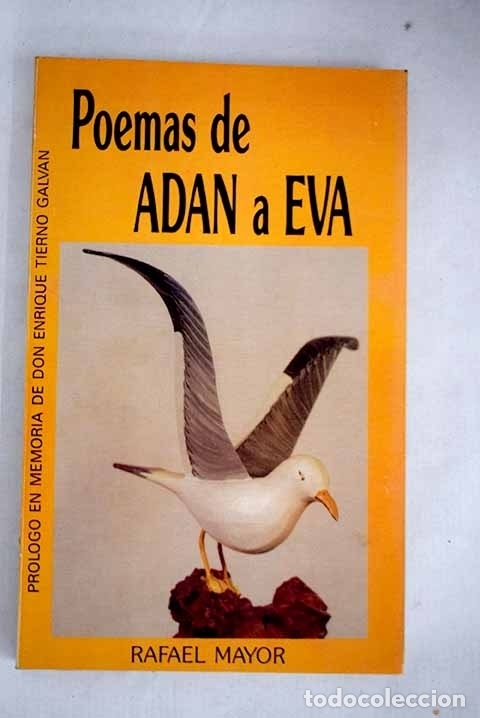Libros: Poemas de Ad&aacute;n a Eva.- Mayor, Rafael - Foto 1