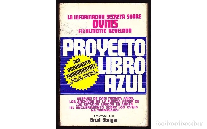 Libros: Steiger Brad. - Proyecto Libro Azul. - Foto 1