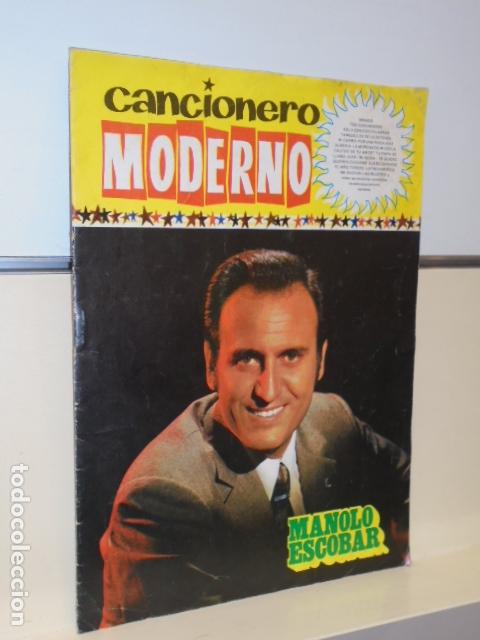 Libros: MANOLO ESCOBAR CANCIONERO MODERNO - EDICIONES ESTE - 1965 - Foto 1
