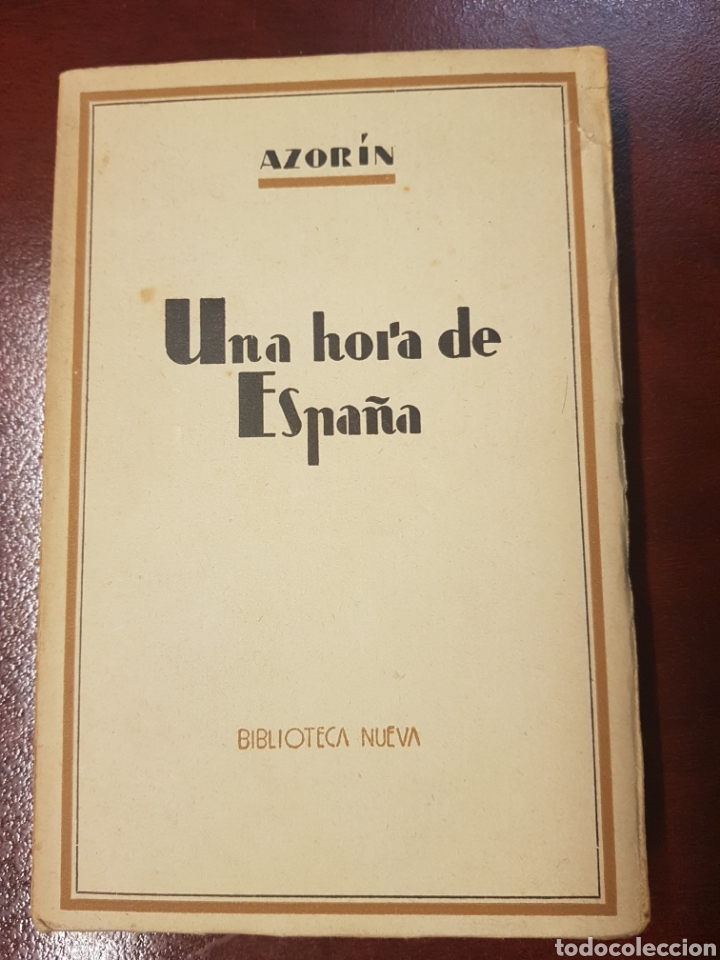 Libros: Una hora de espa&ntilde;a - azor&iacute;n - 1939 - Foto 1