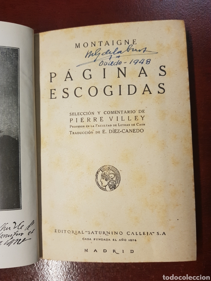 Libros: Paginas escogidas - montaigne - Foto 2