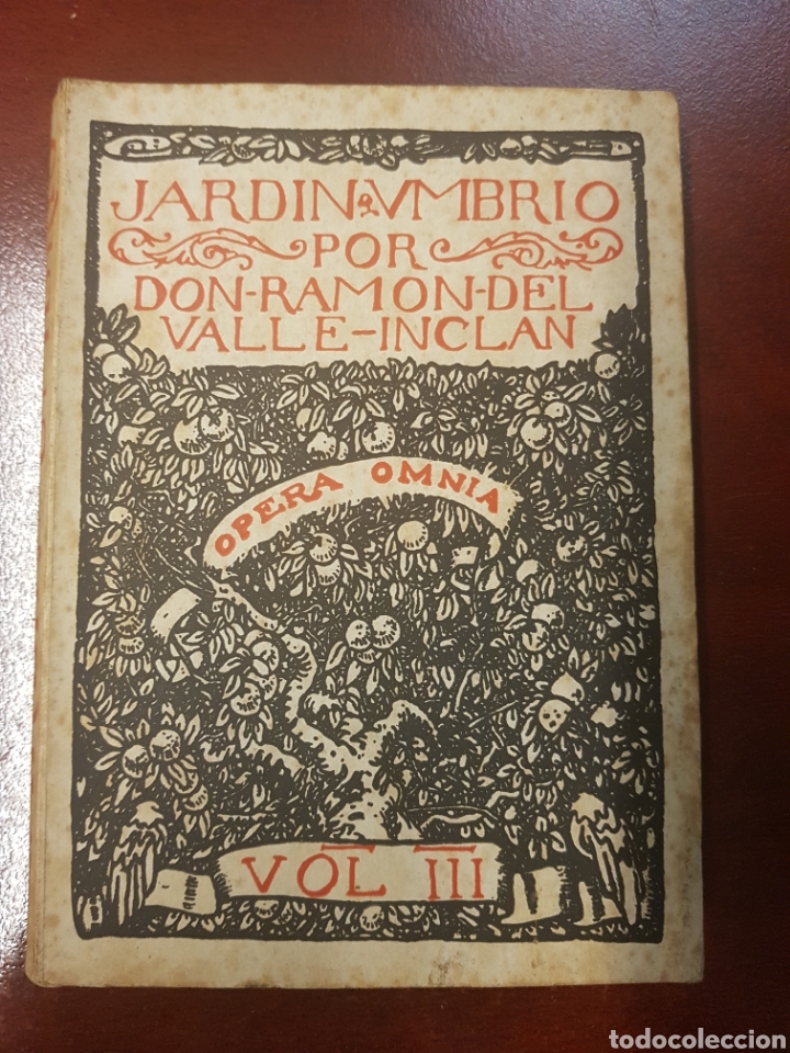 Libros: Jardin umbrio - ramon del valle-inclan - 1942 - Foto 1