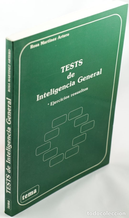 Libros: TEST DE INTELIGENCIA GENERAL. Ejercicios resueltos - MART&Iacute;NEZ ARTERO, Rosa - Foto 2