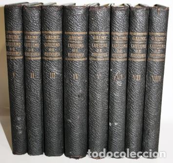 Libros: CATECISMO DE PERSEVERANCIA. 8 TOMOS - GAUME, Abate J. - Foto 3