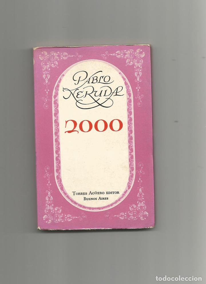 Libros: 2000. - NERUDA, Pablo: - Foto 1