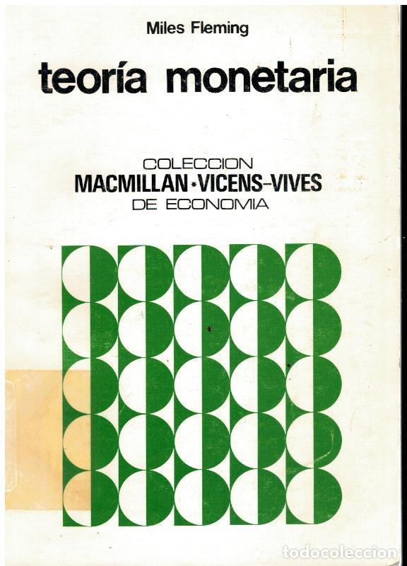 Libros: TEOR&Iacute;A MONETARIA. Con sellos y marcas biblioteca. - Foto 1