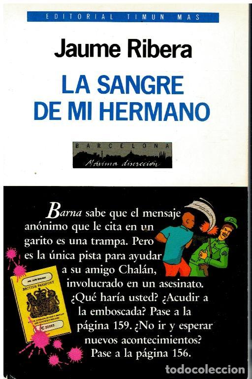 Libros: LA SANGRE DE MI HERMANO. - Foto 1