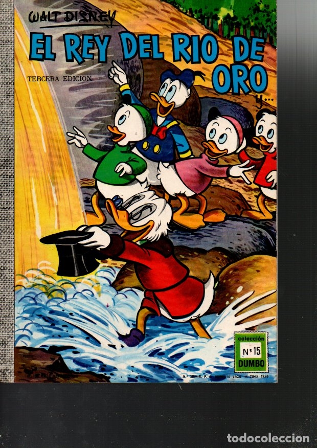Libros: EL REY DEL RIO DE ORO. - DISNEY, Walt. - Foto 1