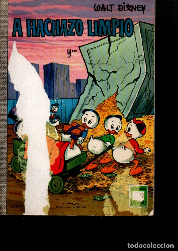 Libros: A HACHAZO LIMPIO. - DISNEY, Walt. - Foto 1
