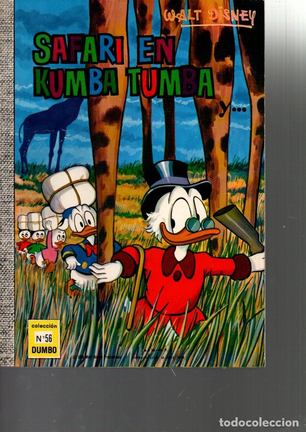 Libros: SAFARI EN KUMBA TUMBA. - DISNEY, Walt. - Foto 1