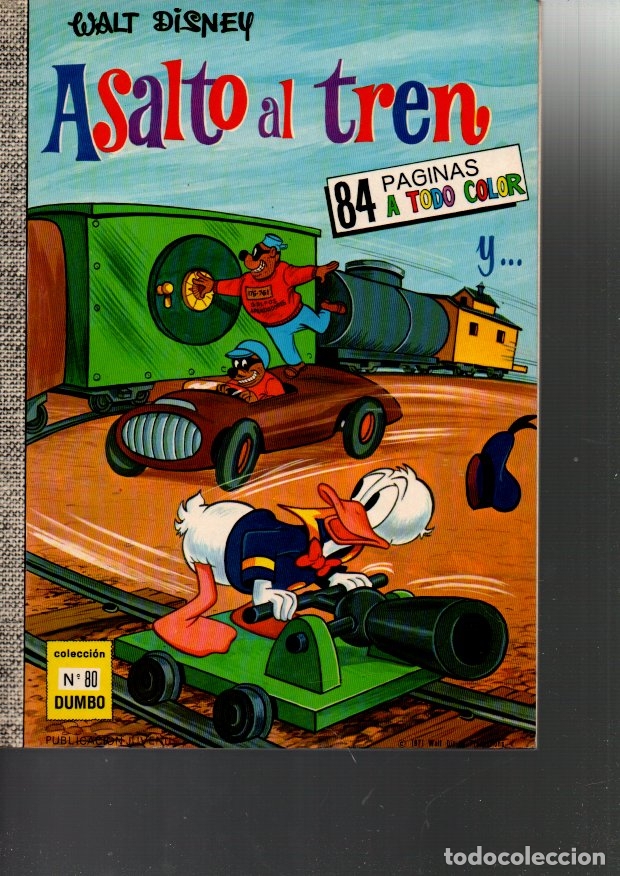 Libros: ASALTO AL TREN. - DISNEY, Walt. - Foto 1