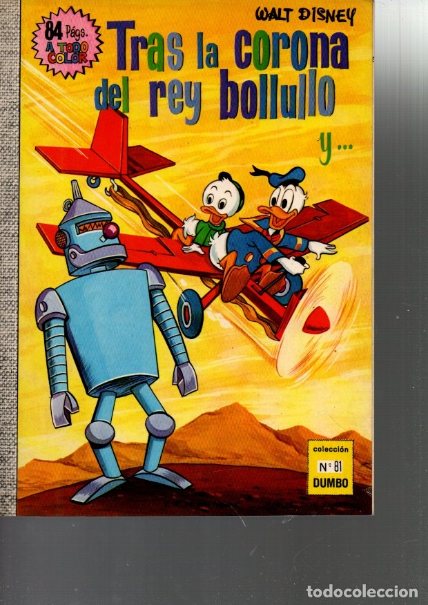 Libros: TRAS LA CORONONA DEL REY BOLLULLO. - DISNEY, Walt. - Foto 1
