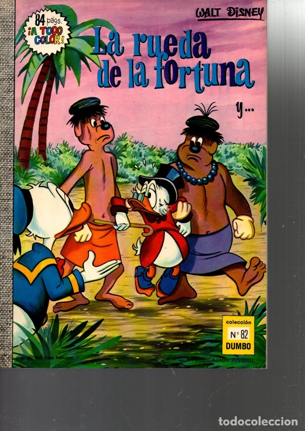 Libros: LA RUEDA DE LA FORTUNA. - DISNEY, Walt. - Foto 1