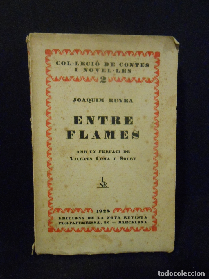 Libros: RUYRA, Joaquim.- - Entre flames. - Foto 1