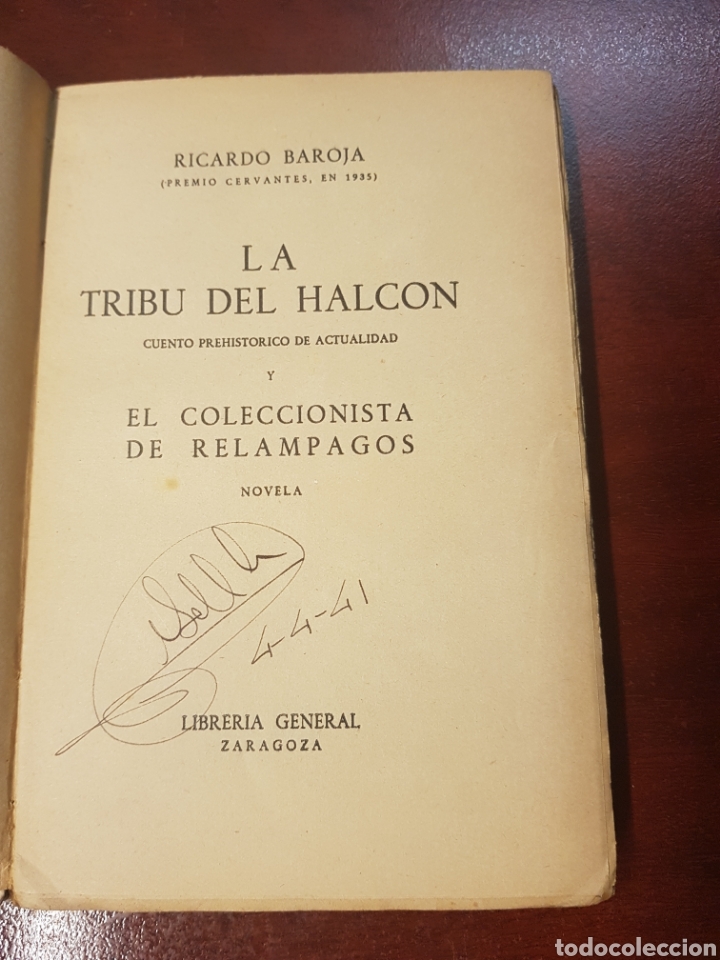 Libros: La tribu del halcon - ricardo baroja - 1940 - Foto 2
