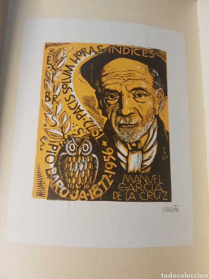 Libros: Hojas sueltas - pio baroja - 1973 - con ex libris - Foto 2