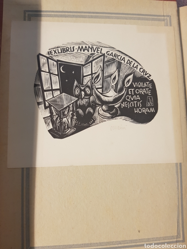Libros: Baza de espadas - ramon del valle-inclan - 1958 - con ex libris - Foto 2